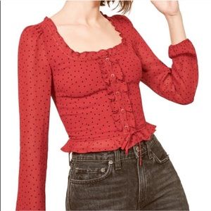 NWT reformation Italia Top Sz 4